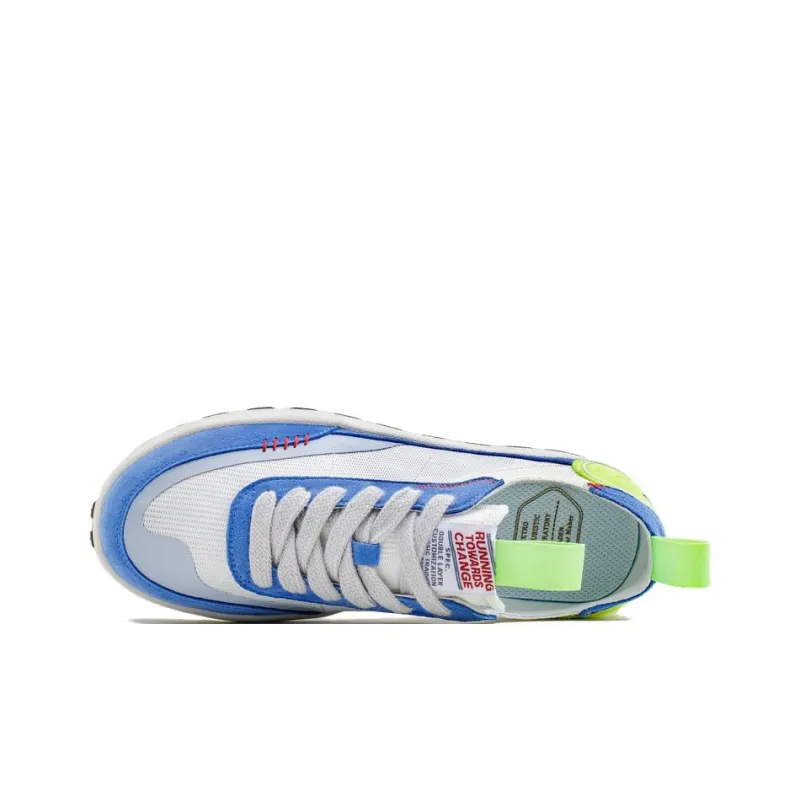 MADEN Low Top Skateboard Shoes Men's Blue-2