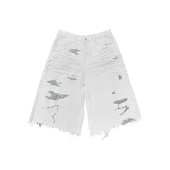 WANNA LAB SS25 Denim Shorts Unisex
