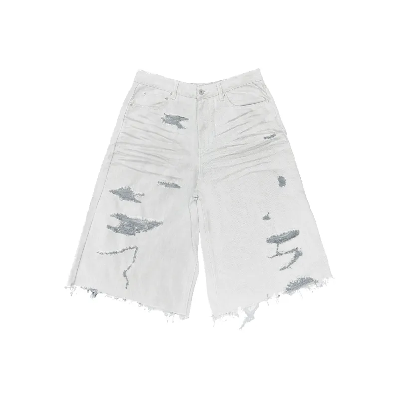 WANNA LAB SS25 Denim Shorts Unisex-0