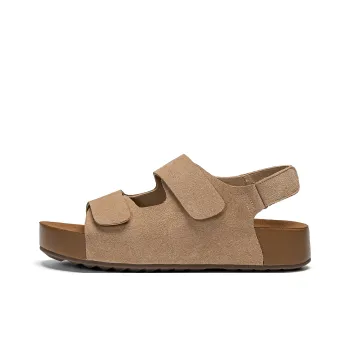 EXULL Q One Strap Sandals 3CM Women's Apricot