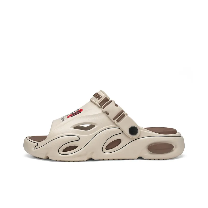 NANJIREN Beach Sandals Men Gray/Blue/Brown-15