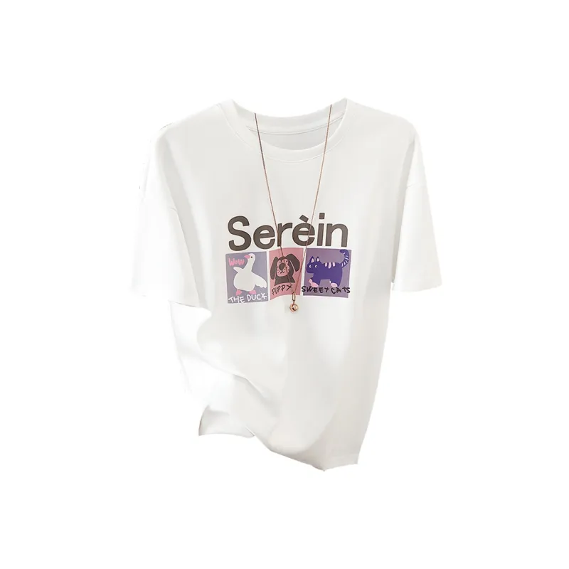 TOUCH T Shirts Women's White-0