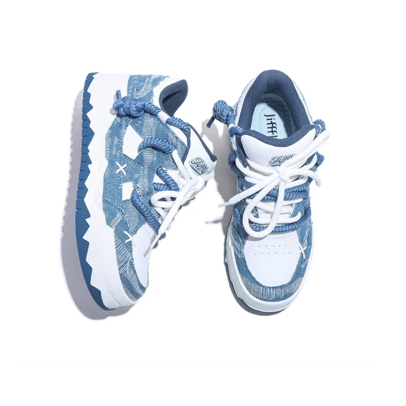 Jifffly Cushioning Abrasion Resistant Balance Low Top Skateboard Shoes Unisex-4