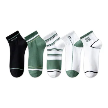 AUGUST Ankle Socks Men's 5 Pack
