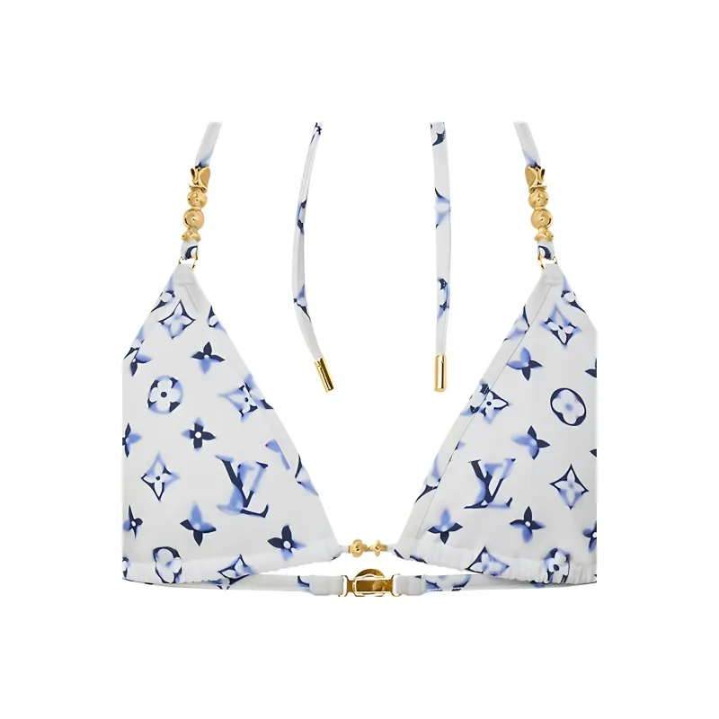 LOUIS VUITTON Aquarelle Monogram Bikini Top-3
