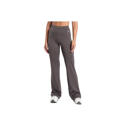 GYMSHARK Everyday Regular Flared Leggings Casual Pants Women's Gray