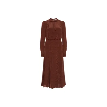 Alessandra Rich SS25 Long Sleeved Dress Women's