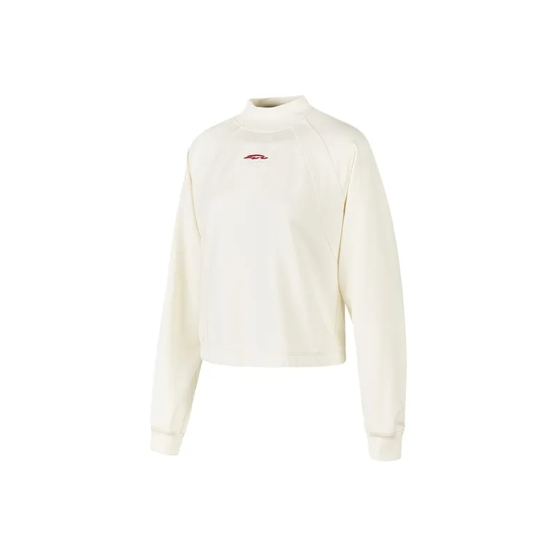 Skechers Skx Classic Sports Series Sweatshirt Women's Marshmallow White 0074-0