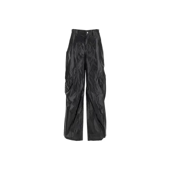 ISABEL MARANT FW24 Cargo Pants Women's Black