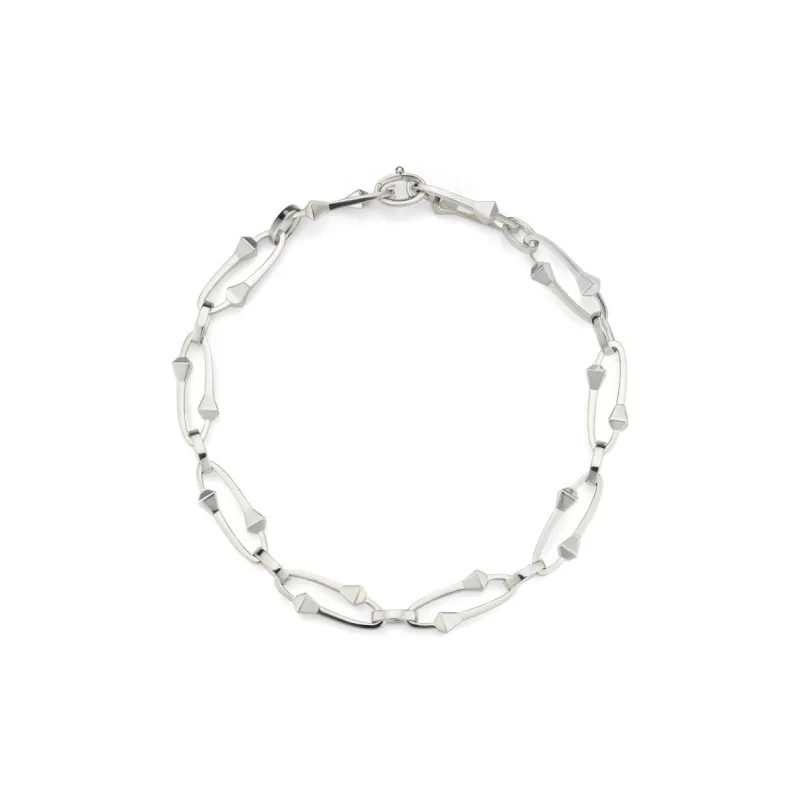 GUCCI 925 Sterling Silver Necklaces Unisex Silver-1