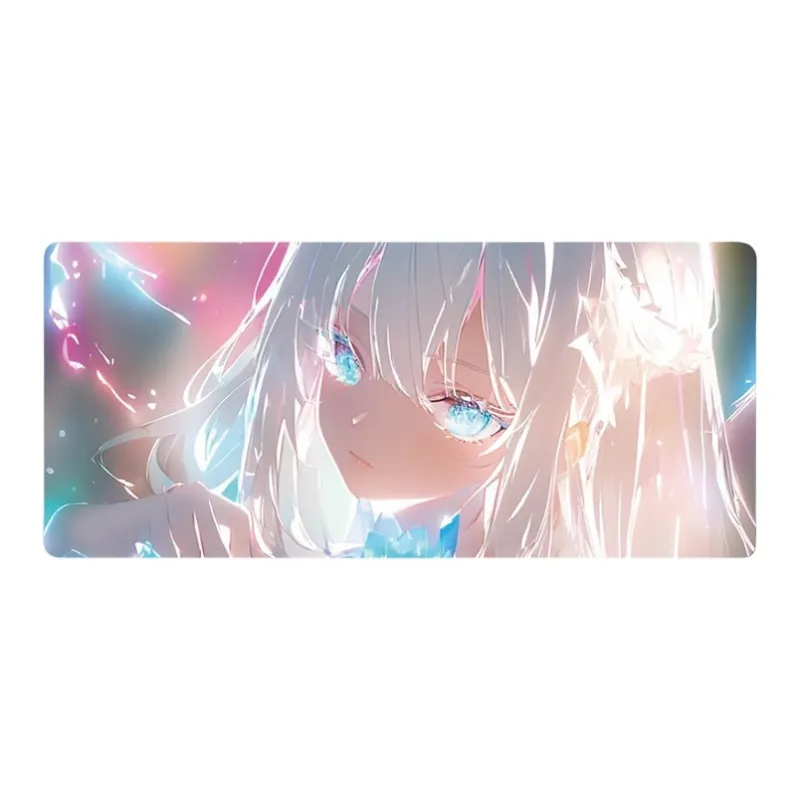 DANYIN Extra Large Anime Keyboard Pad Gradient Esports Mouse Pad For Gaming Men's Computer Desktop Mat Mouse Pads-7
