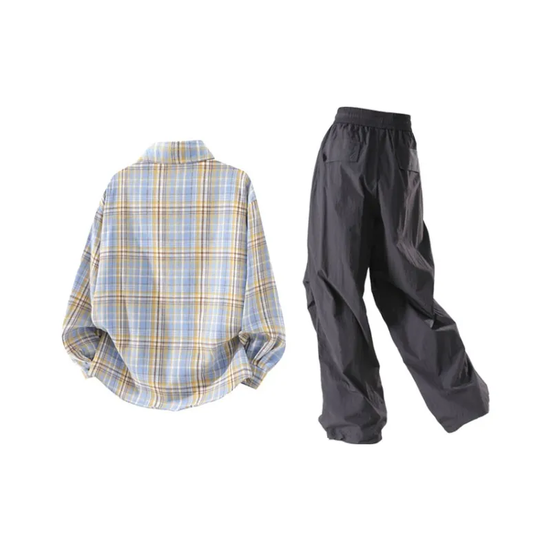 LIVINGTOWN Shirt Matching Set Unisex-7