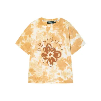 Desigual T Shirts Women's Milk Orange