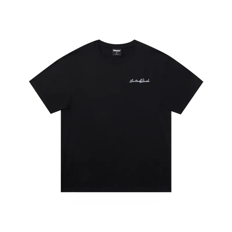 ZMOH Short Sleeved T Shirt Unisex Couple's-7