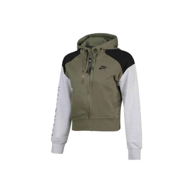 Nike Air Jackets Women's Brown-2