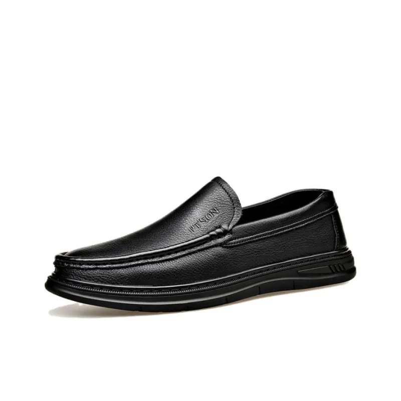 PT'SON Casual Shoes Men's Black-1