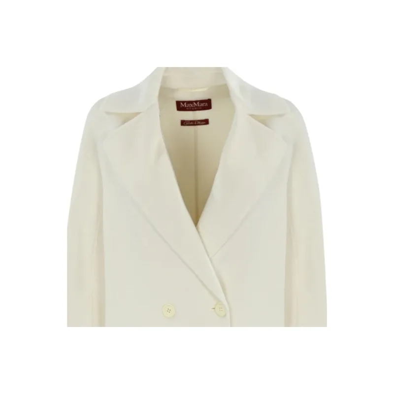 MaxMara Studio Double Breasted Long Sleeved Coat-2