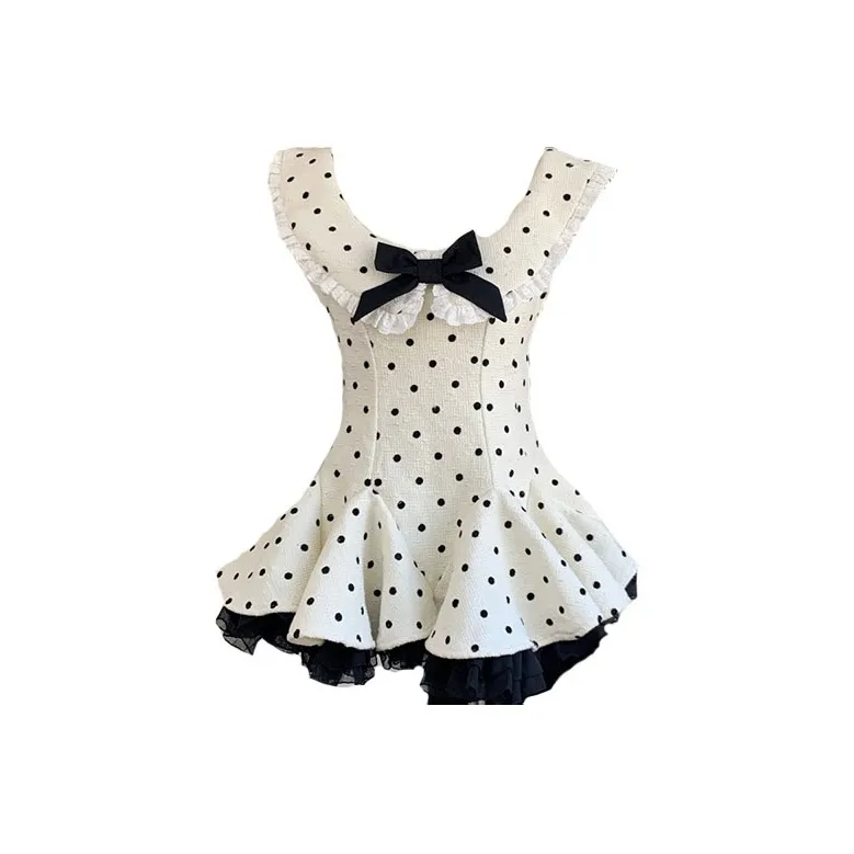 Qiuerle Sleeveless Dresses Women's-0