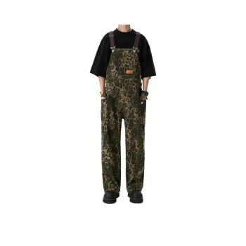 ZONEiD Overalls Unisex Leopard Print