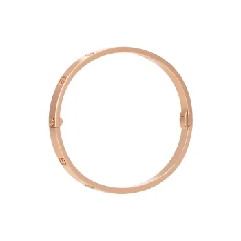 CARTIER Rose Gold Bangles Unisex Rose Gold