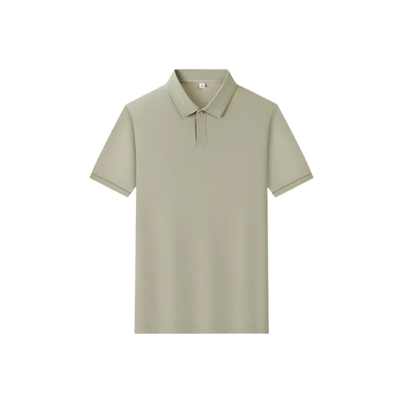 Red bean Polo Shirts Men-5