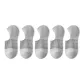 5 Pack Light Gray