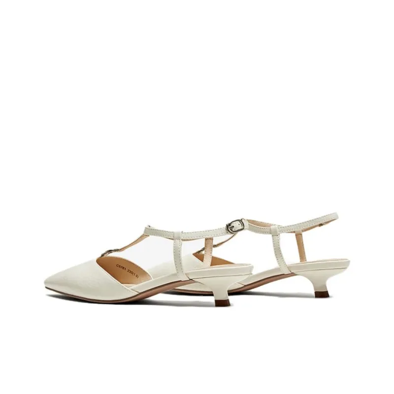 BASTO Slim Heel High Heels Low Heel Women's-3