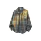 Blue Brown Plaid