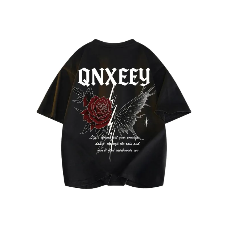 Qnxeey T Shirts Unisex-0