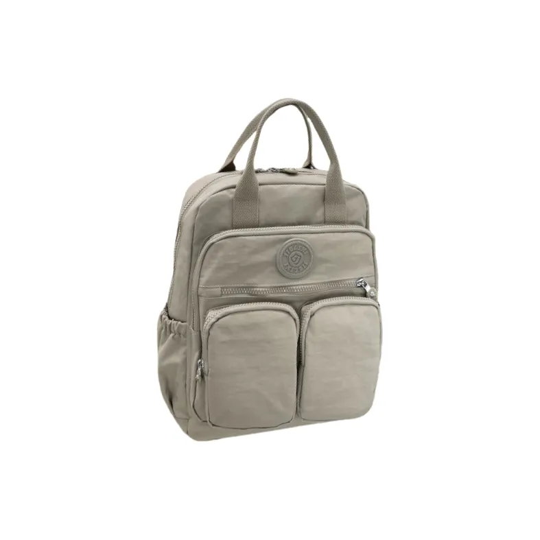 Gerlanx Nylon Fabric Backpack Unisex Multicolor-5