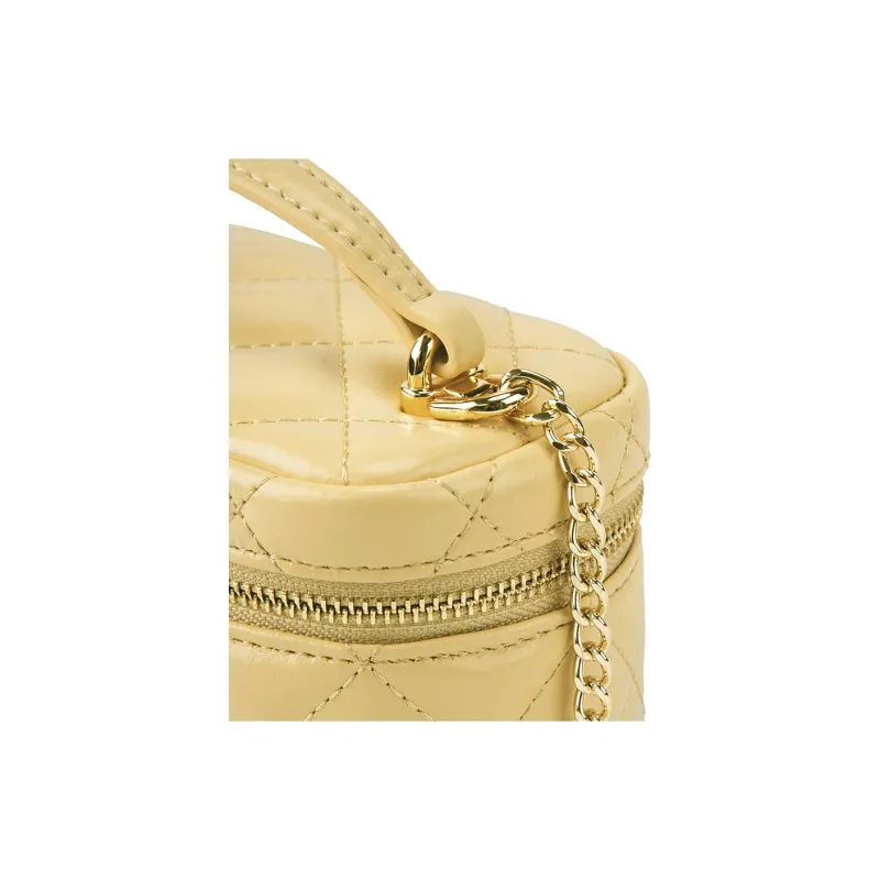 ELLE Split Cow Leather Handbag Regular Women's Multicolor-8