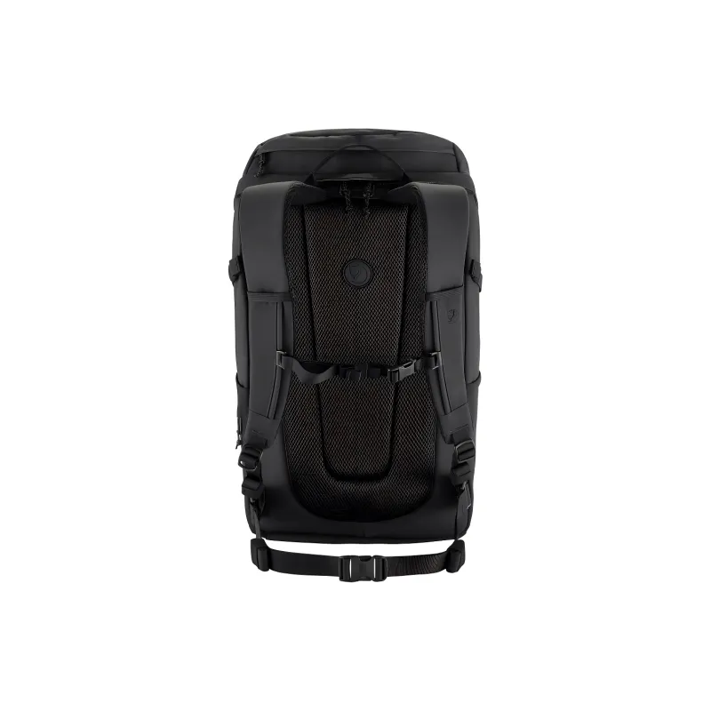 Fjallraven Recycled Nylon Backpack Unisex Black-3