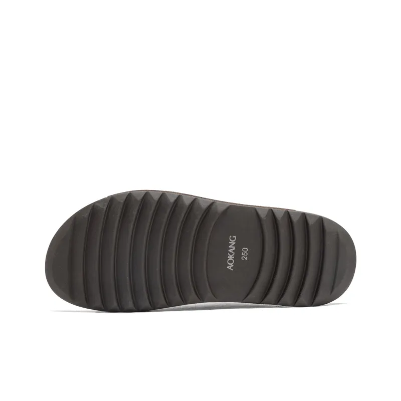 AOKANG Rubber Sole Abrasion Resistant Slide Slippers Men's-4