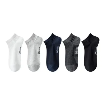 MIIOW No Show Socks Men's 5 Pack