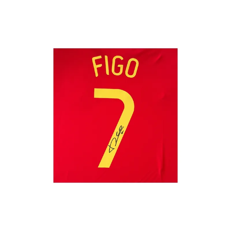 Three For Portugal National Team Jersey Exquisite Mounting, Outer Frame Approx. 65x85cm-3