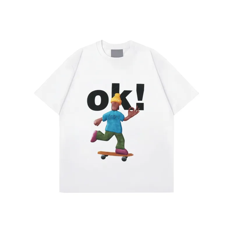 ZAO FU NIAO T Shirts Women's White-0