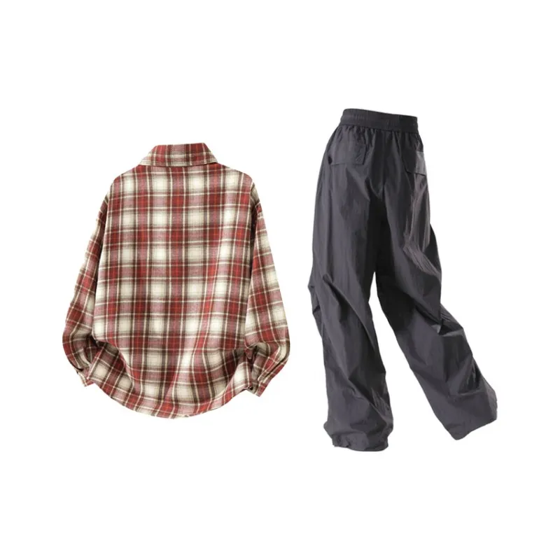 LIVINGTOWN Shirt Matching Set Unisex-5