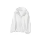 White (Minimalist Style Active Chest Logo)