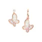 S925 Silver, Rose Gold Hoop Earrings