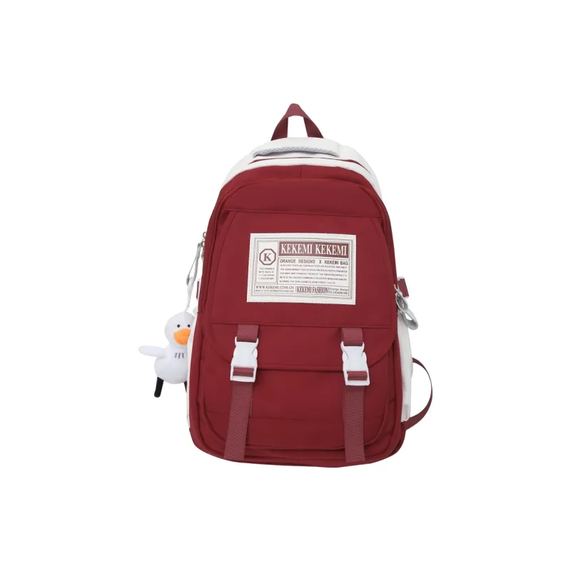 Wolfhorse Nylon Backpack Unisex Multicolor-16
