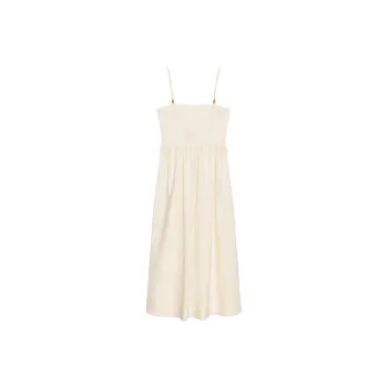 ZARA Slip Dresses Women's White