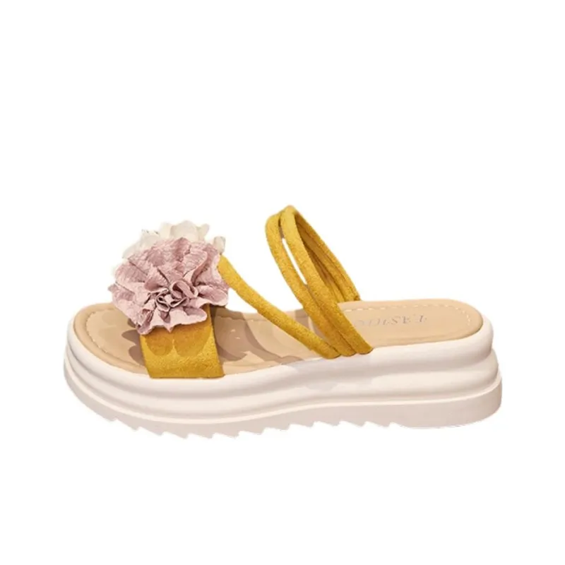 WUJI Slip Resistant Abrasion Resistant Cushioning Slide Slippers Women's-8