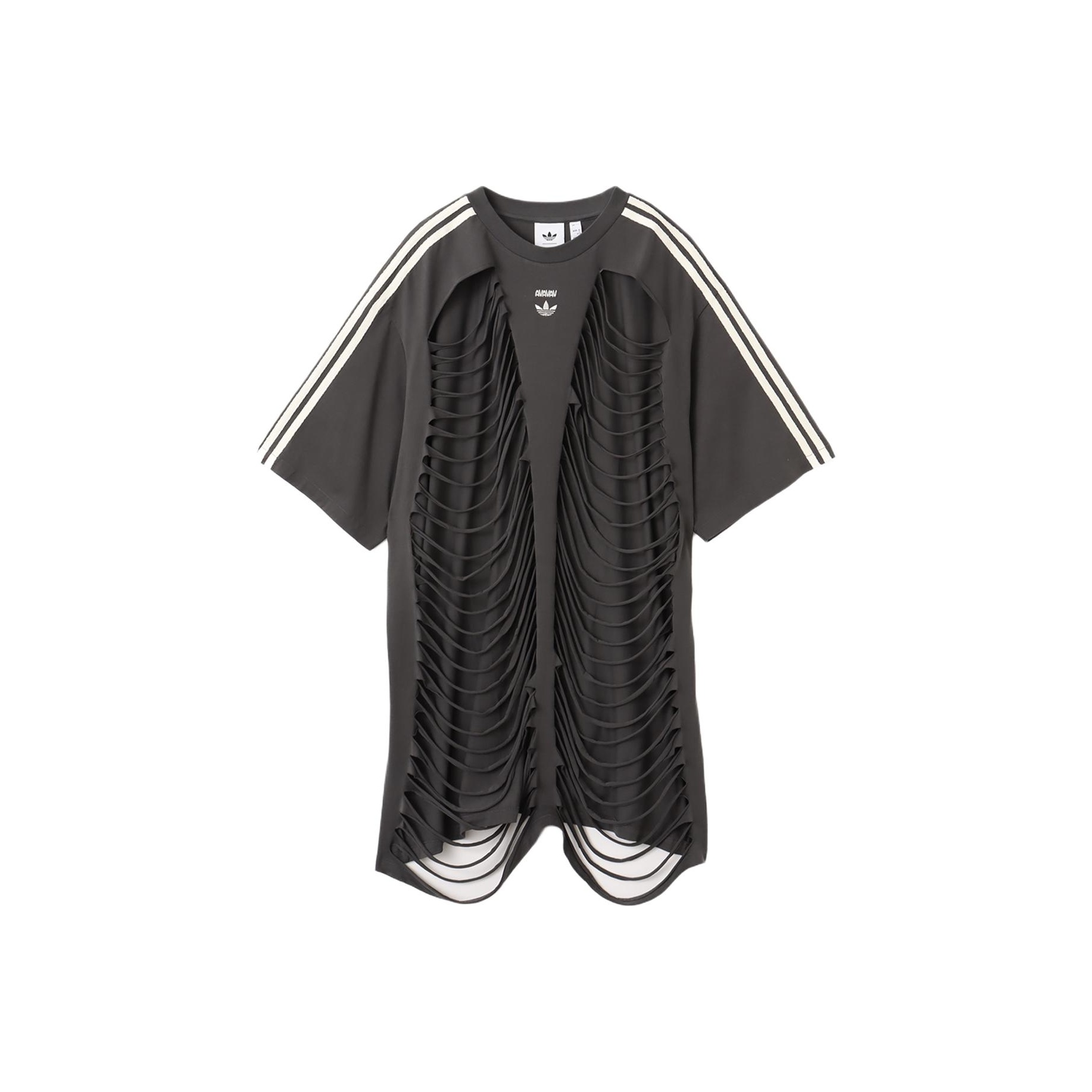 Adidas Originals x Avavav SS25 CUT OUT T Shirt Unisex Dark