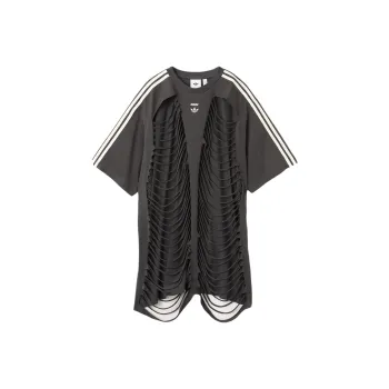 Adidas Originals x Avavav SS25 CUT OUT T Shirt Unisex Dark Gray