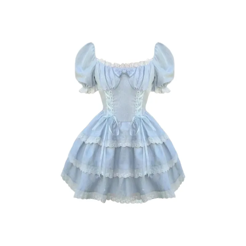 Peaches Peaches Short Sleeved Dress Women's-0