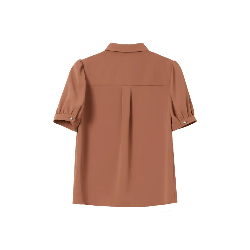 Mambe Shirts Women's Caramel-1