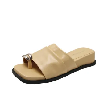 AJPAP Slip Resistant Abrasion Resistant Slide Slippers Women's