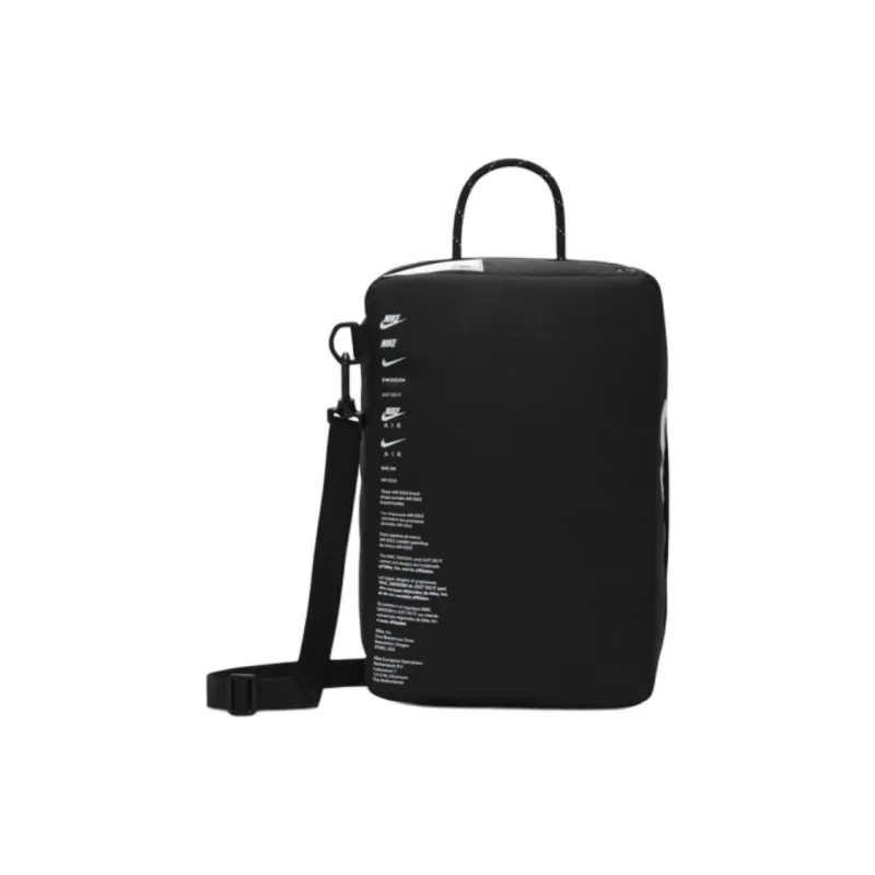 Nike Shoe 12L Box Bag Black/White-2