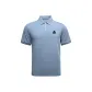 [7A Antibacterial Cooling]Haze Blue (Hb Geometric Embroidered Chest Logo)