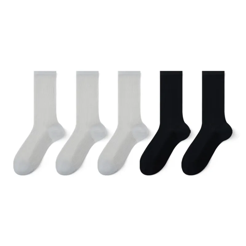Moremoli Mid Calf Socks Women's 5 Pack-6